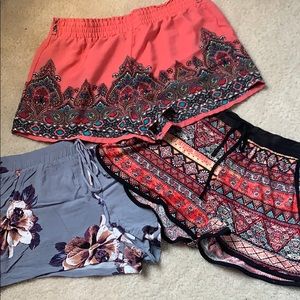 Bundle of 3 Soft Shorts